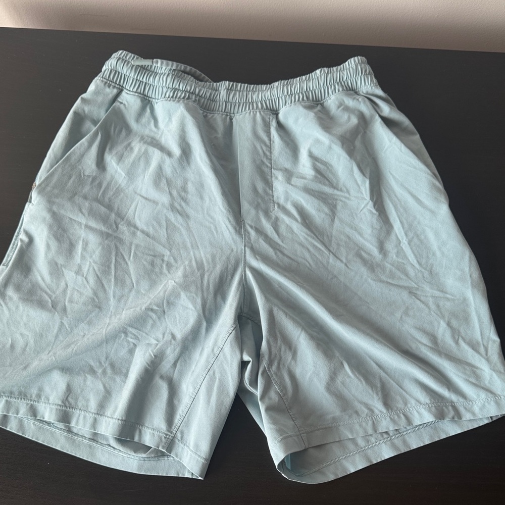 lululemon athletica Men's Sky Blue Athletic Shorts